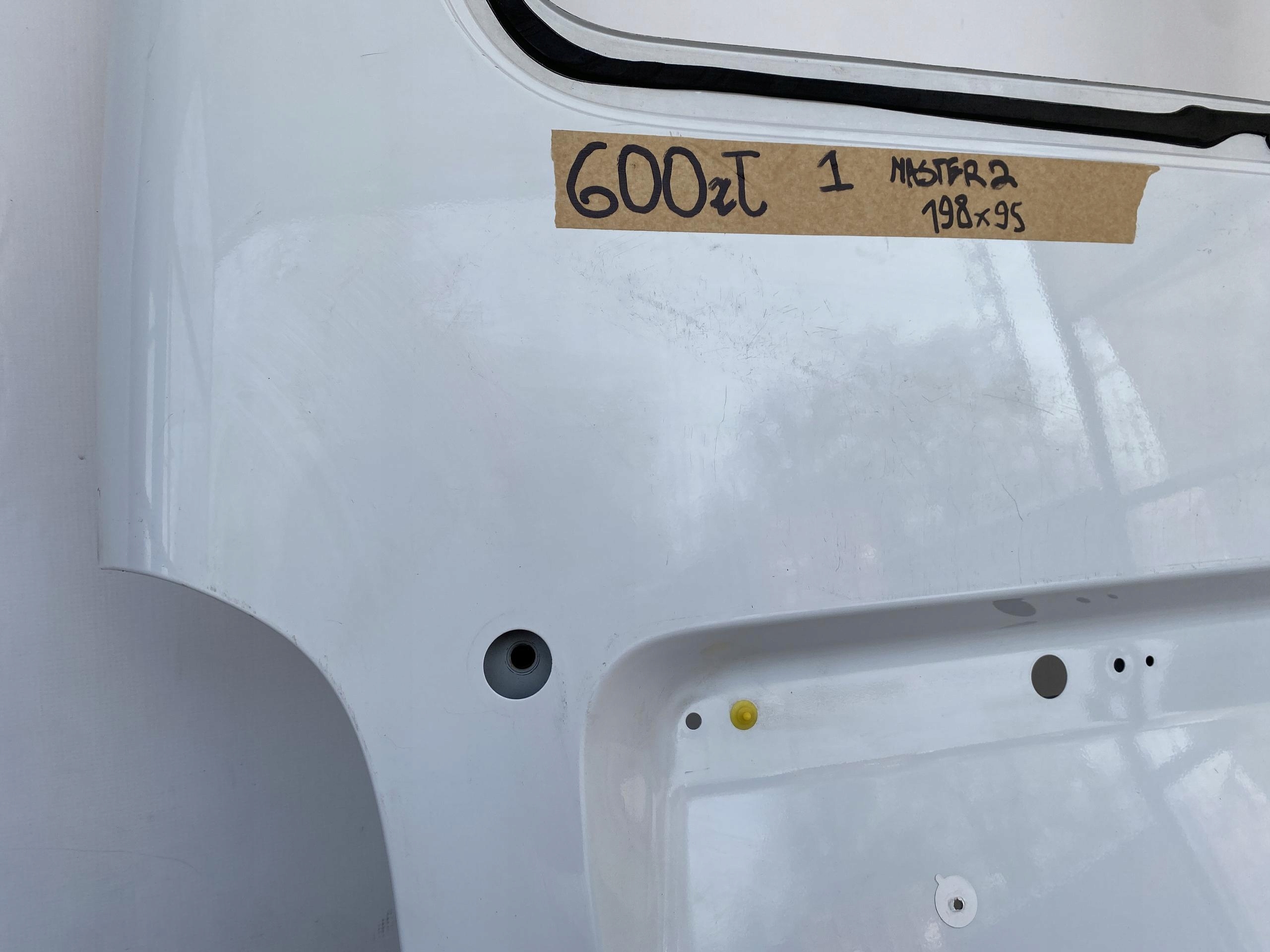 MASTER 2 MOVANO INTERSTAR 98- ajtó hátsó BIALE bal MIEJSCE NA SZYBE