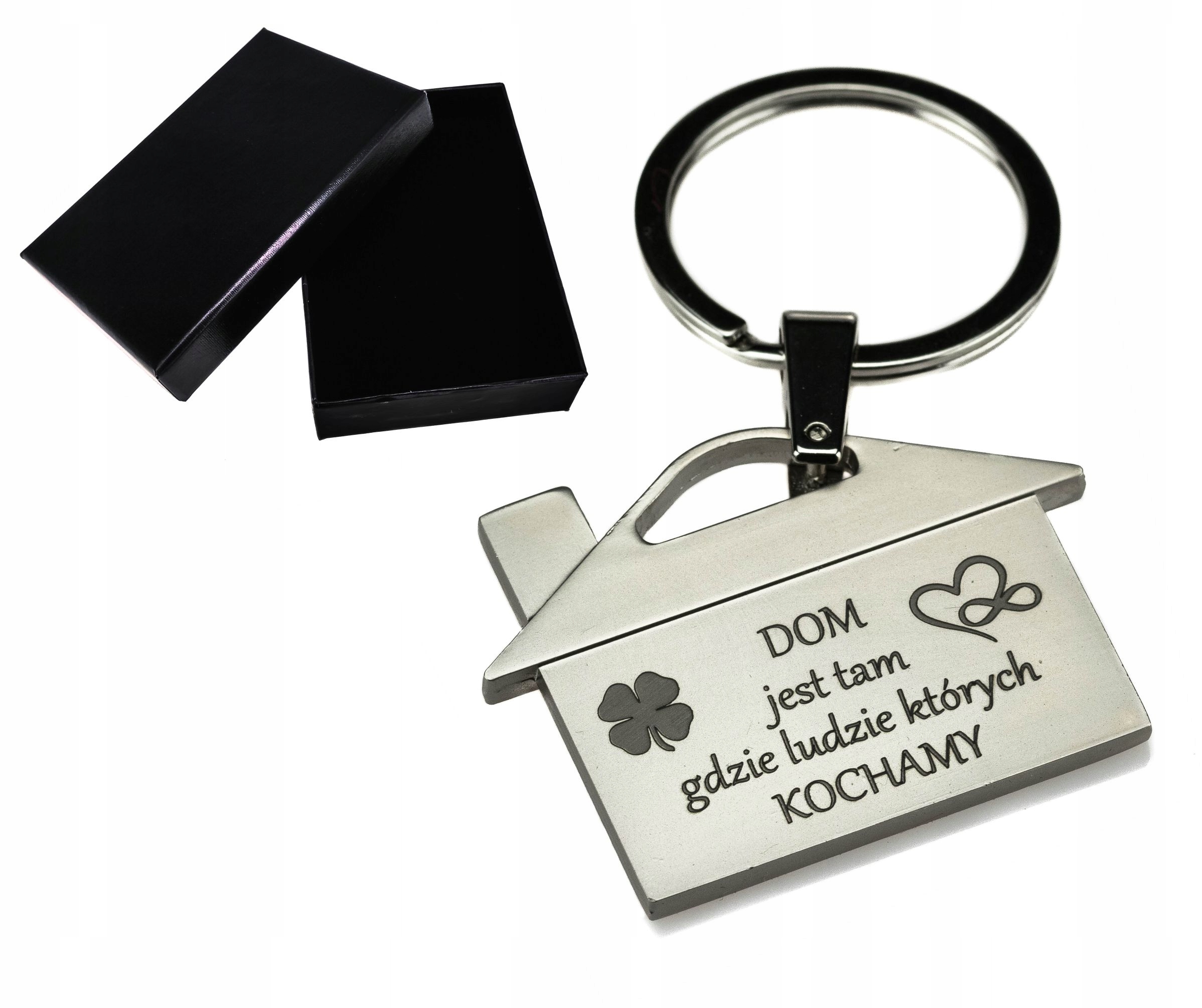 

Brelok Grawer dom do kluczy Upominek domek