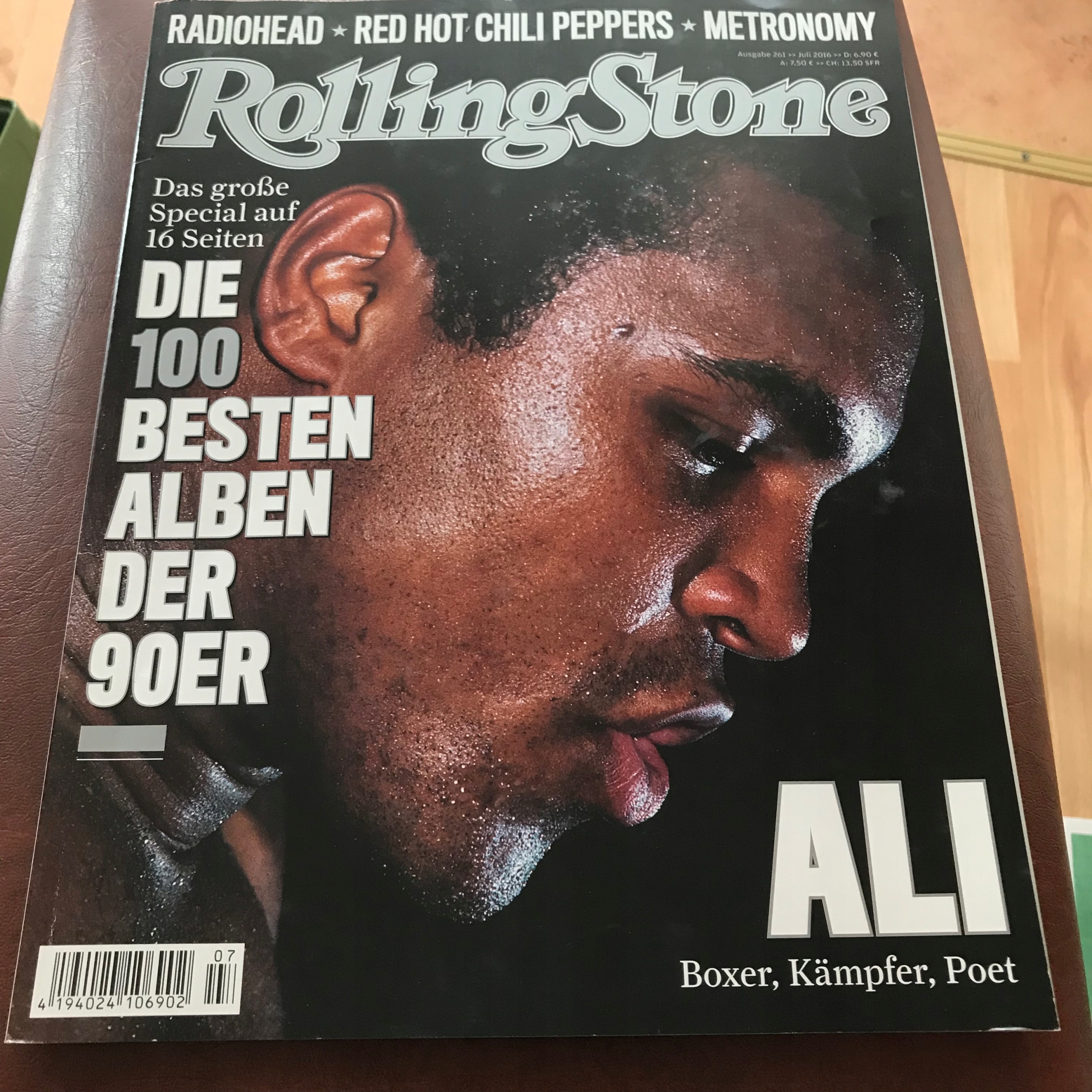 ROLLING STONE RADIOHEAD RED HOT CHILI PEPPERS ALI