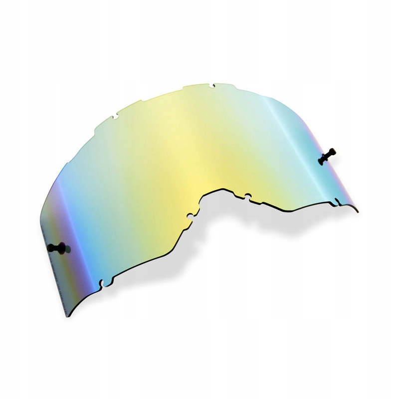 Sklo Na Okuliare Fox MX24 Airspace/main Inj Lens-mirror Gold Os