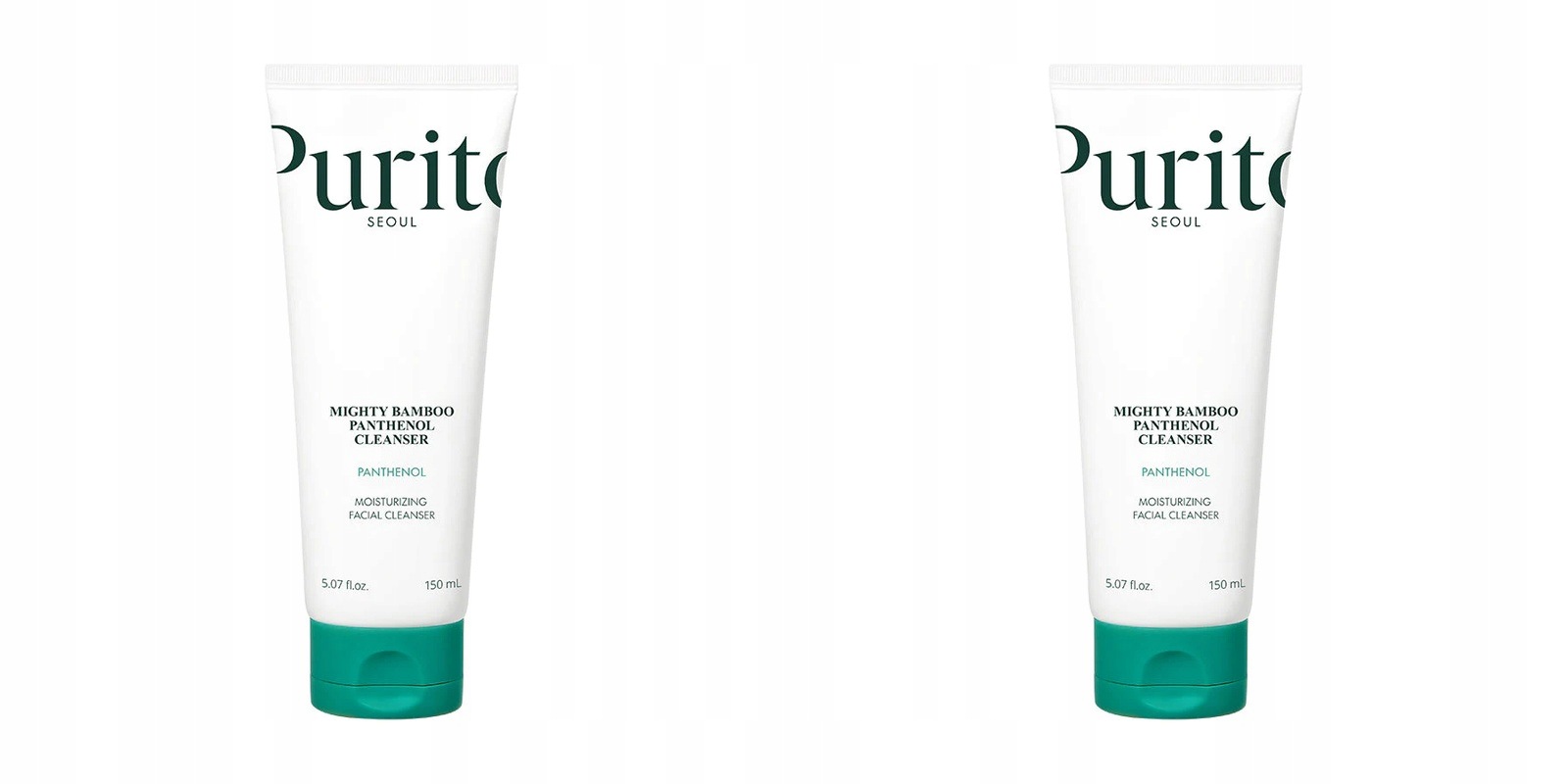 2x Purito Mighty Bamboo Panthenol Cleanser 150 ml