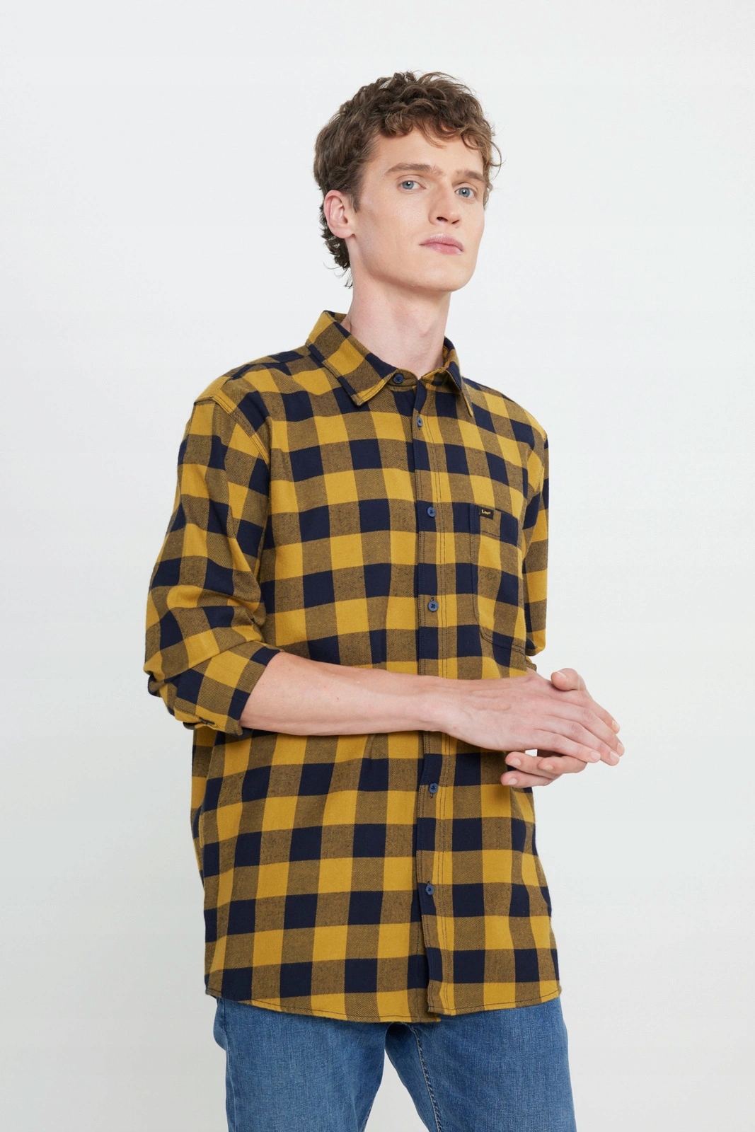 Pánská košile Lee Shirt Yellow 112388458 S