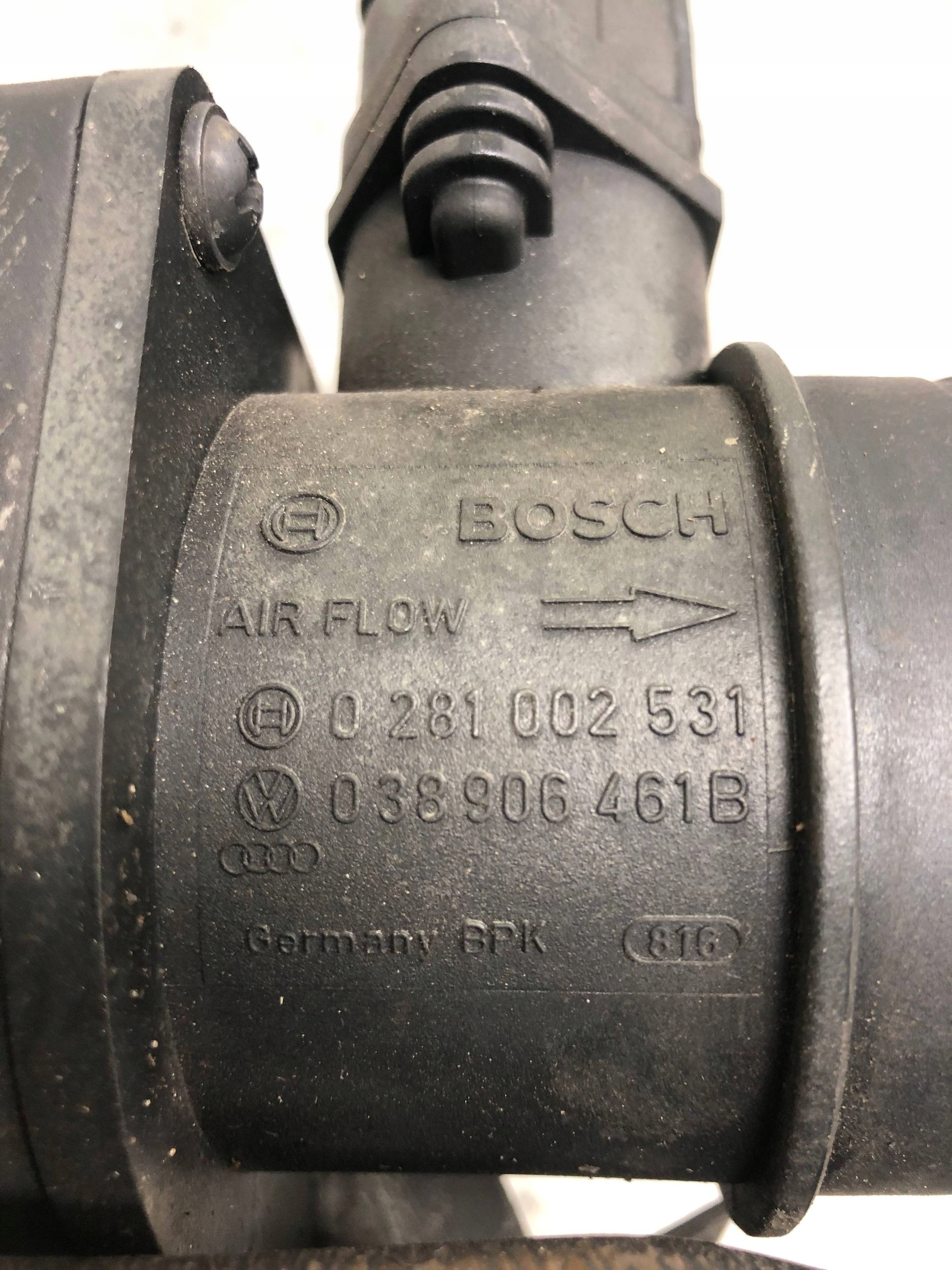 Gehäuse filter luft VW POLO 6Q0129601AR