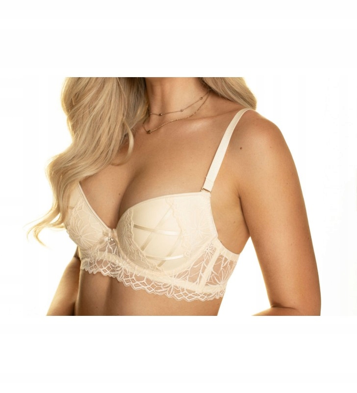 Podprsenka push-up braletka Konrad Vanessa světle béžová 75C