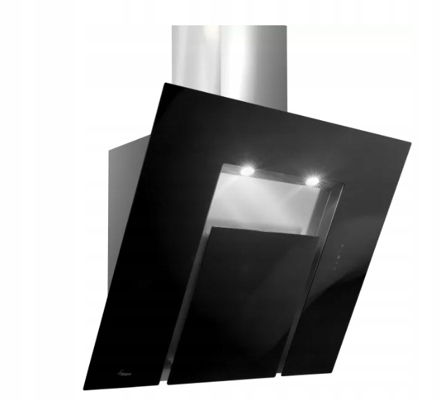 Okap ścienny Akpo WK-9 Link 90 czarny WYPRZEDAŻ!