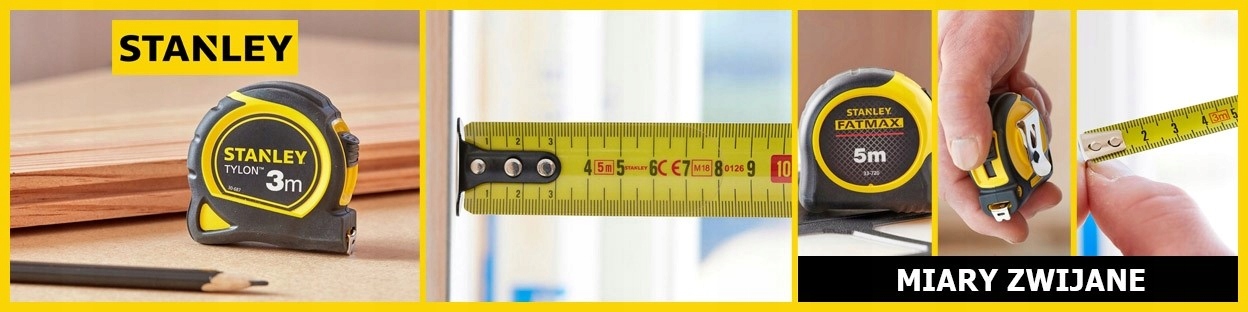 Miara zwijana STANLEY 3m x 12,7mm 1-30-487 Rodzaj miara zwijana