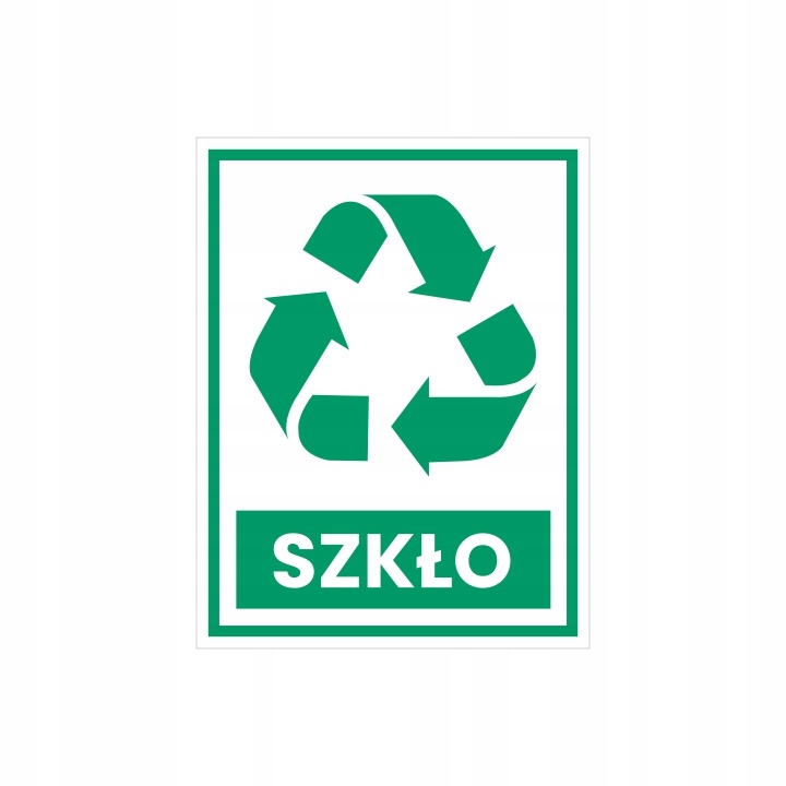 

Naklejki 1szt. do segregacji kosz pojemnik 10x13