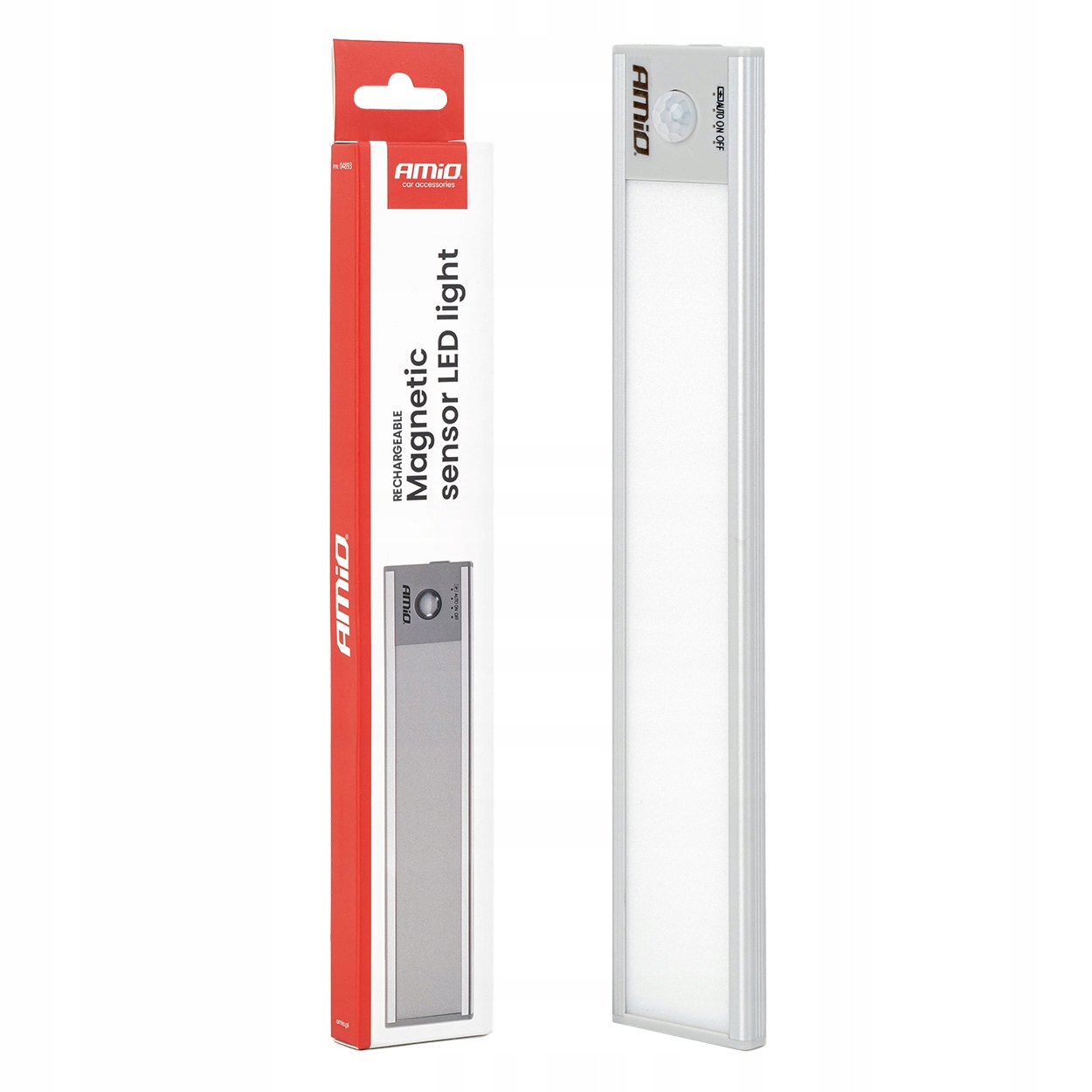 Bezprzewodowa lampa Led z czujnikiem ruchu 1000mAh Usb-c 23cm (batt) Amio