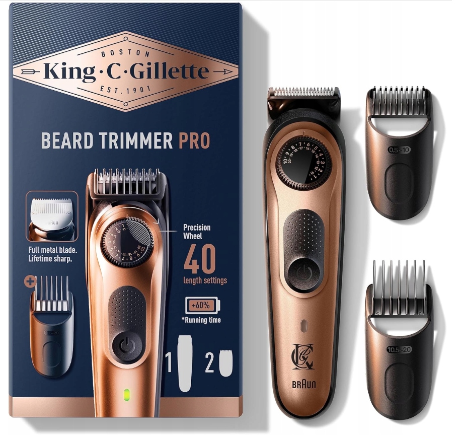 Gillette King C Beard Trimmer Pro Trymetr do brody