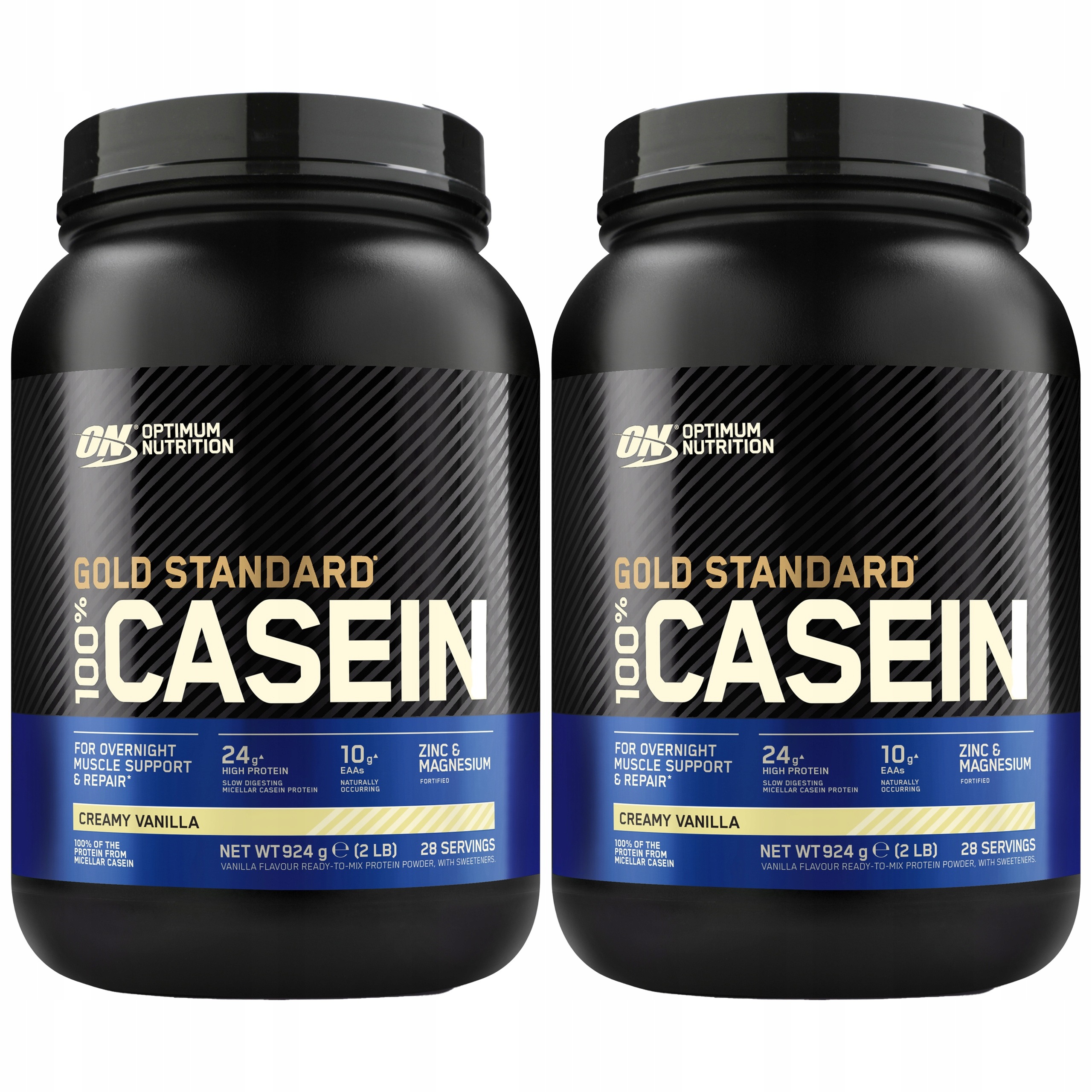 2x Kaseinový Protein 100% Casein Protein 924g Noc Regenerace On