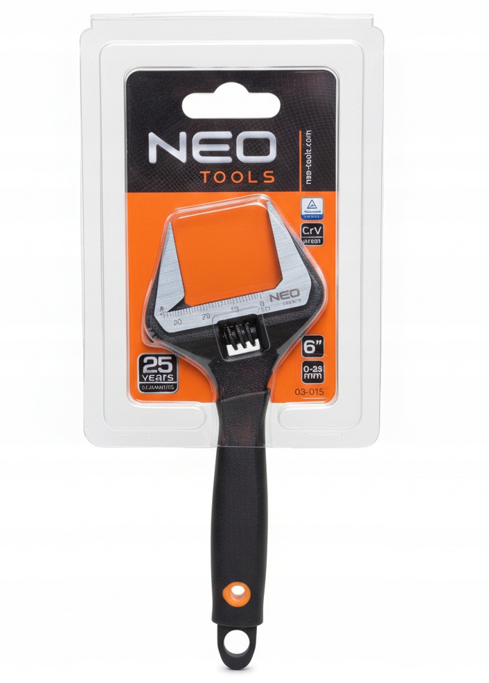 Klucz nastawny 150mm zakres 0-34mm 03-015 Neo