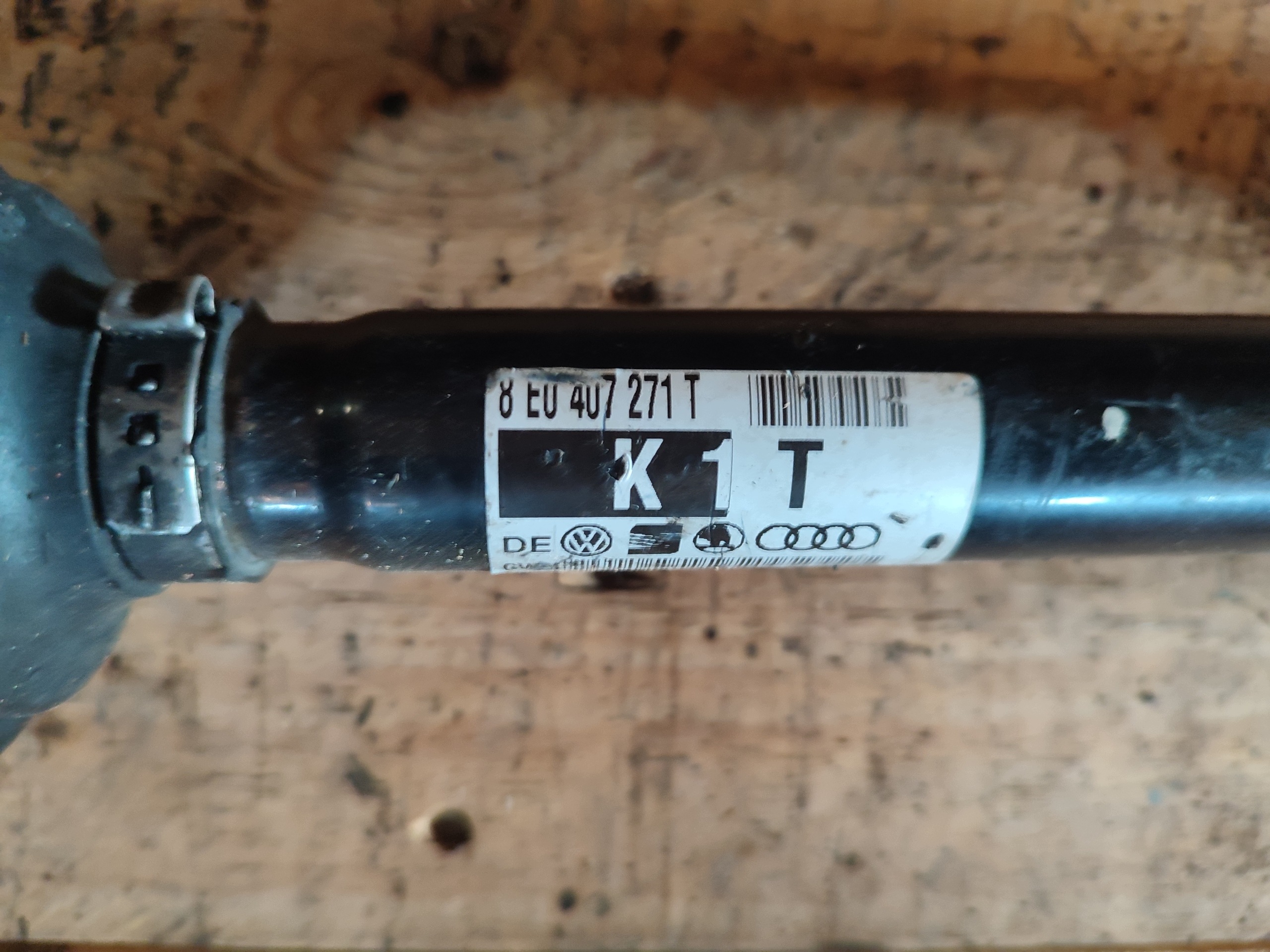 semi-axis front front left AUDI A4 B6 1.9 TDI 8E0407271T