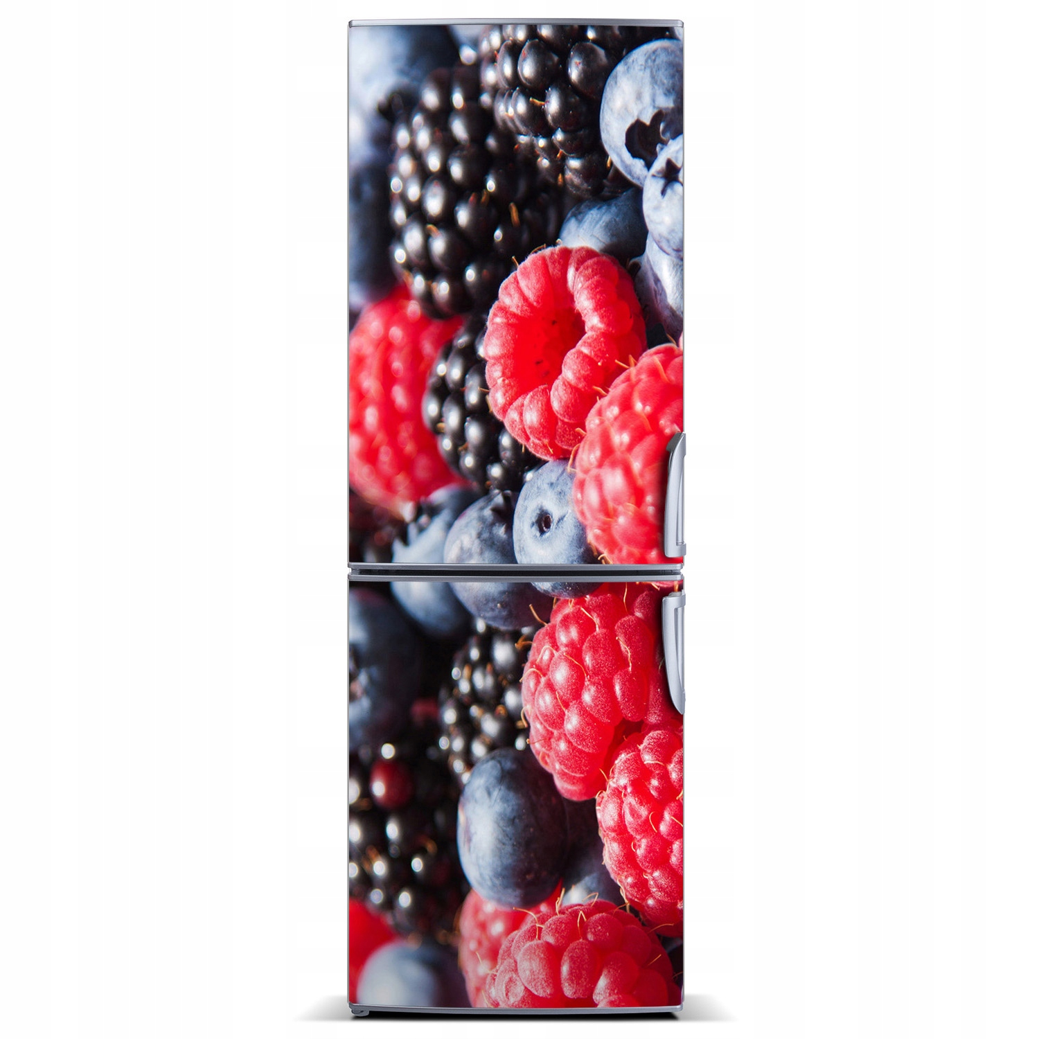 

Naklejka na lodówkę magnetyczna Owoce leśne 60x180