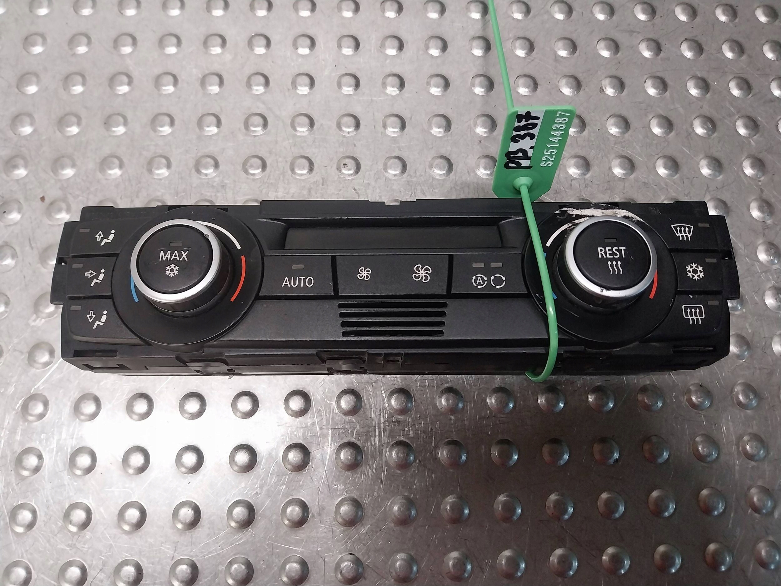 control panel air conditioning devices of the air conditioning 9199260 BMW E81 E82 E87 E88 E90 E93