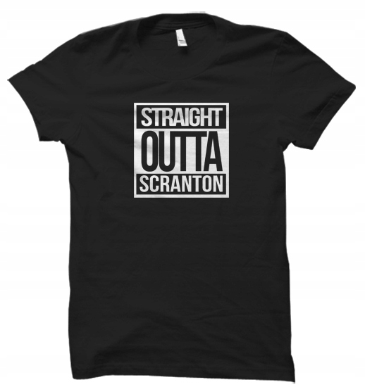 

The Office Straight Outta Scranton koszulka damska
