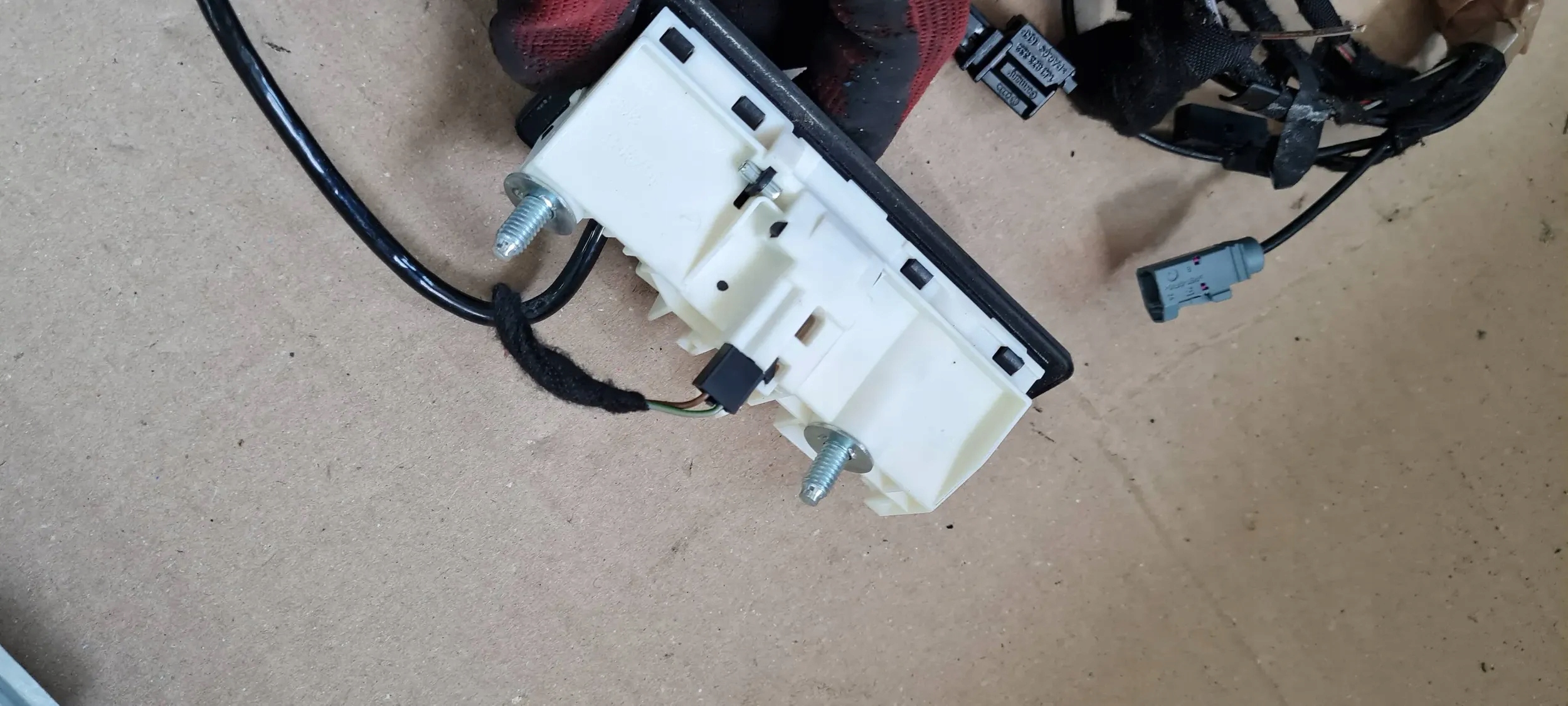 S3 8V sedan A3 KAMERA rear part running board reversing module