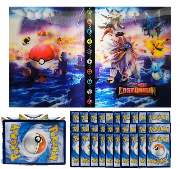

Album Klaser Pokemon Na 240 KART+100 Kart gratis+1