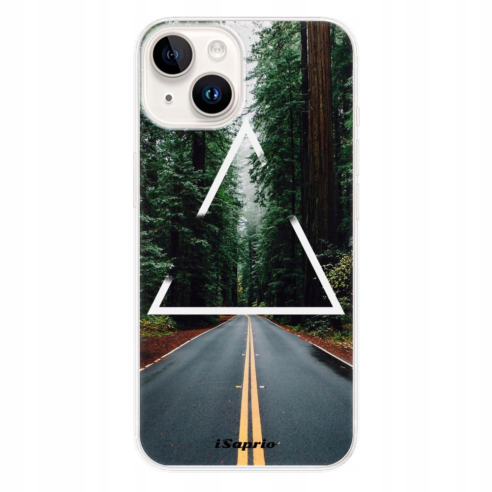 Silikonowe etui iSaprio Triangle 01 do iPhone 15 Plus