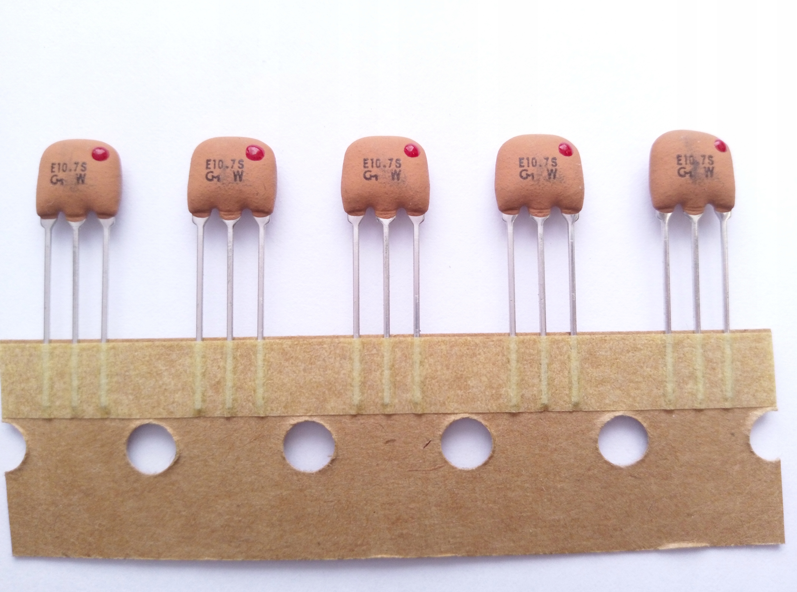 2× [1szt] Filtr SFE10.7MS3H 10.7MHz Murata BW=180kHz