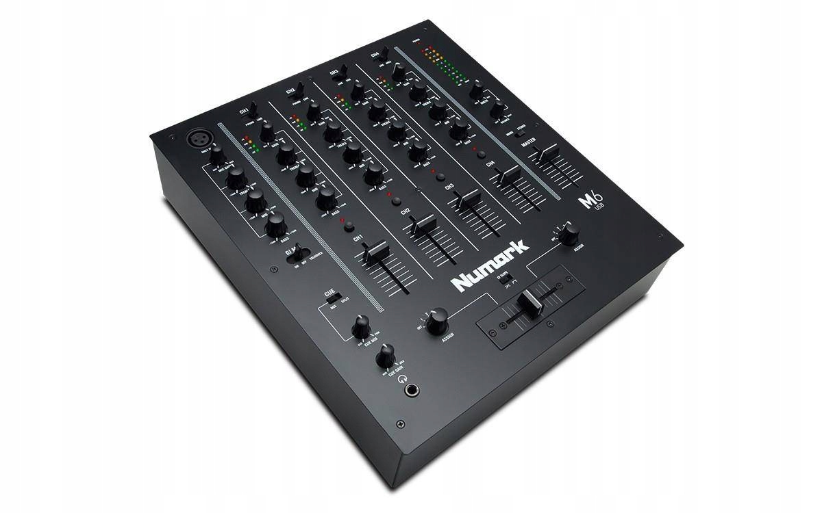 Numark M6 Usb Black mikser czterokanałowy