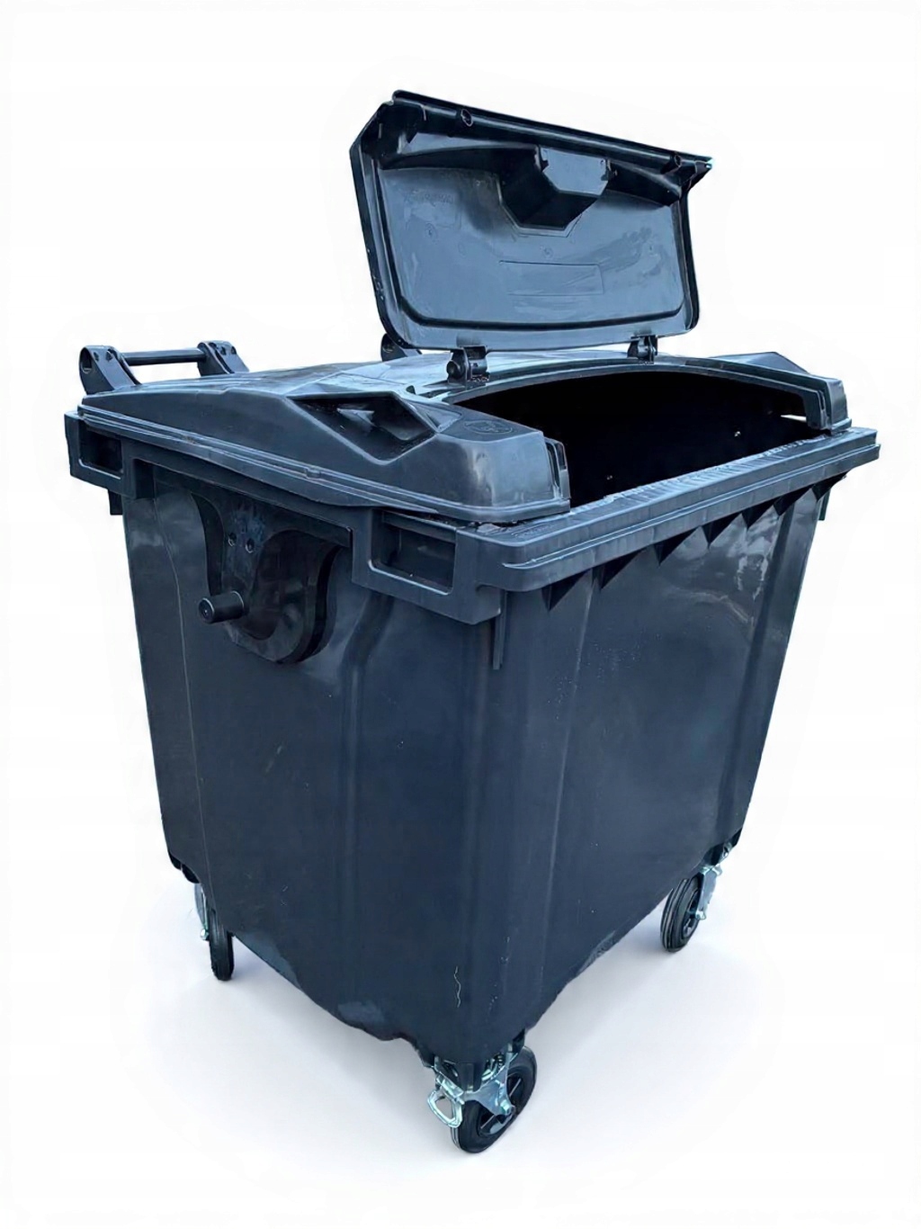 Pojemnik kontener kosz 1100l czarny śmieci odpady śmietnik eproeko Poznań