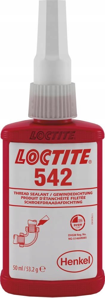 Přípravek na utěsnění závitů Loctite 542 Bo 5 0 ml Henkel