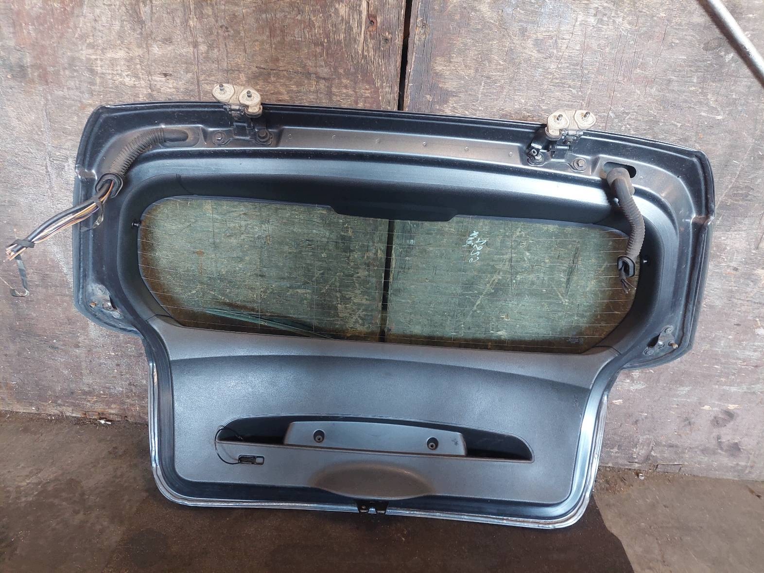 complete rear part BMW E87 118D A22 trunk door boot bumper rear part lights rear part