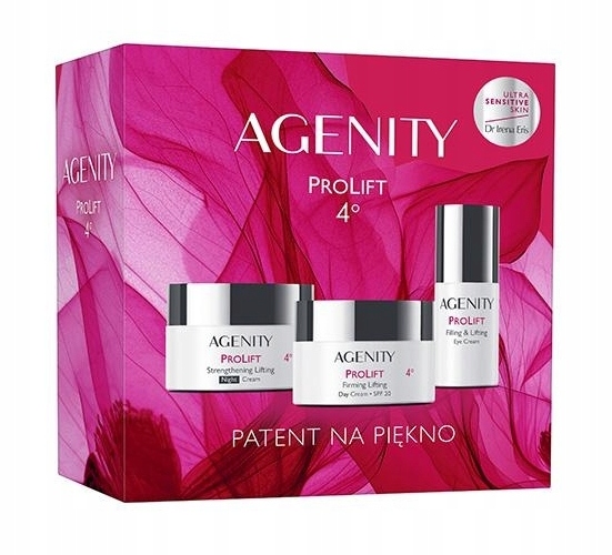 Agenity Prolift 4 krem na dzień Spf 20 50 ml krem na noc 50 ml pod oczy