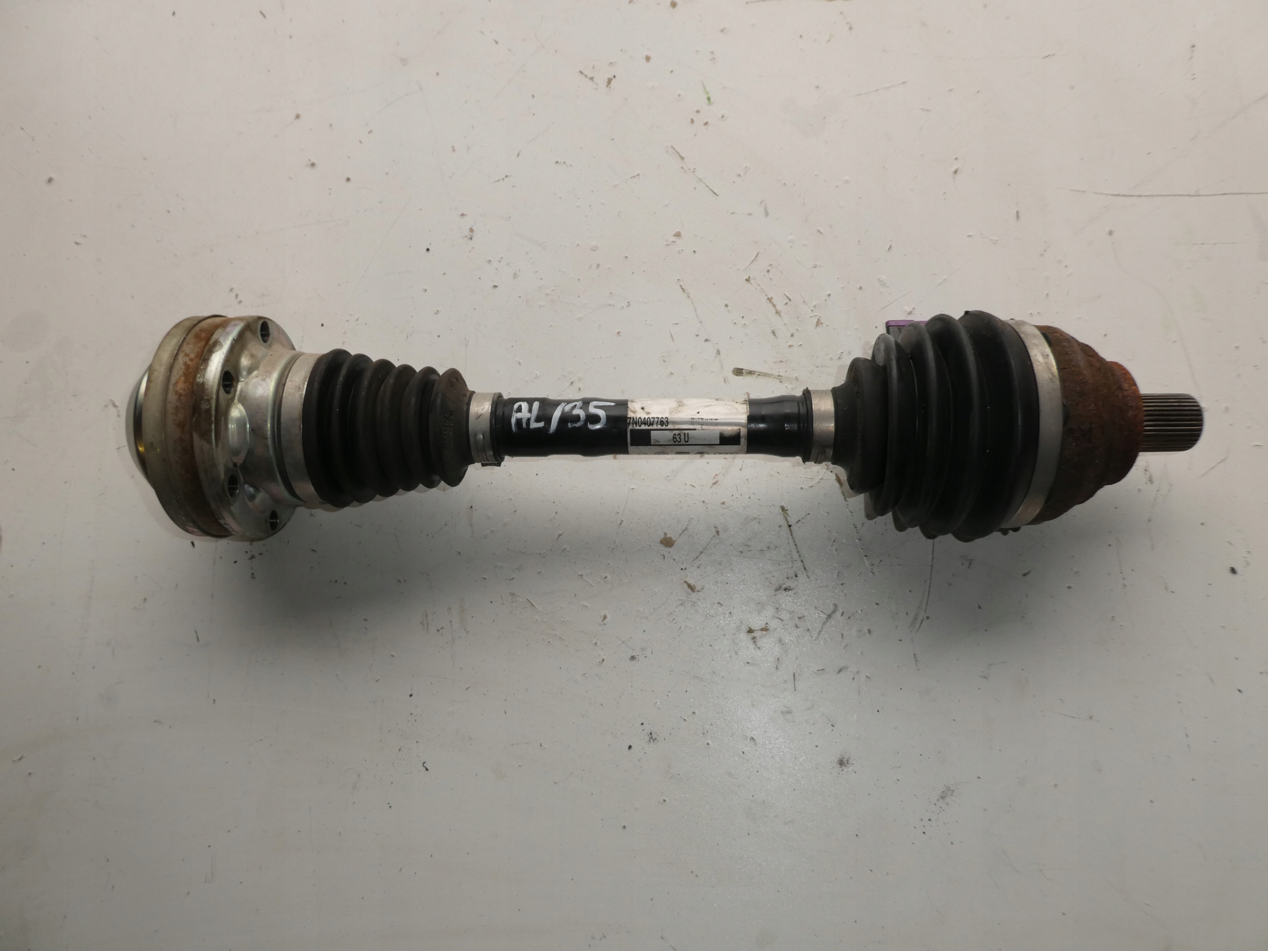 semi-axis left front VW SHARAN 7N0407763