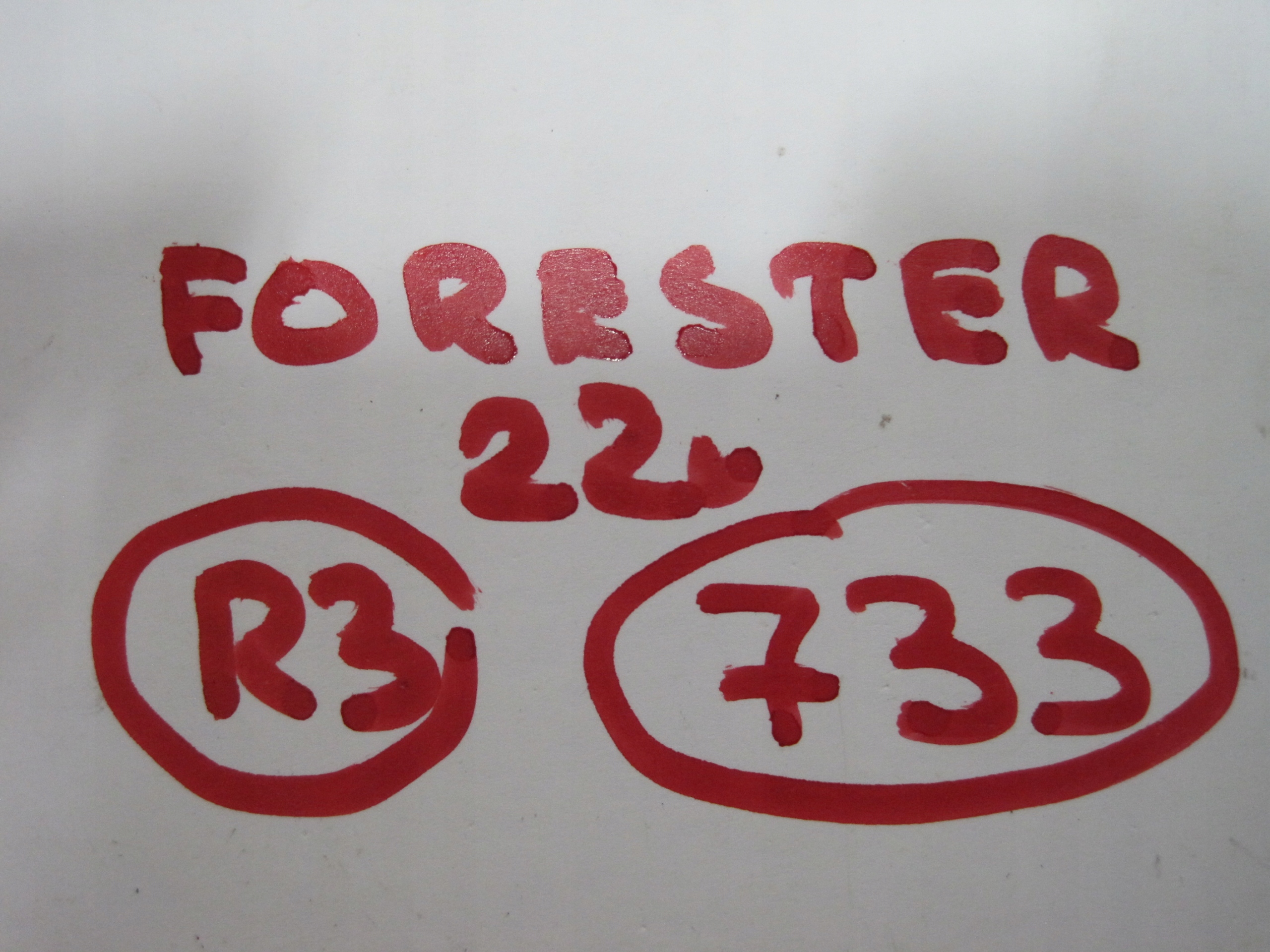 Capot SUBARU FORESTER V 22R