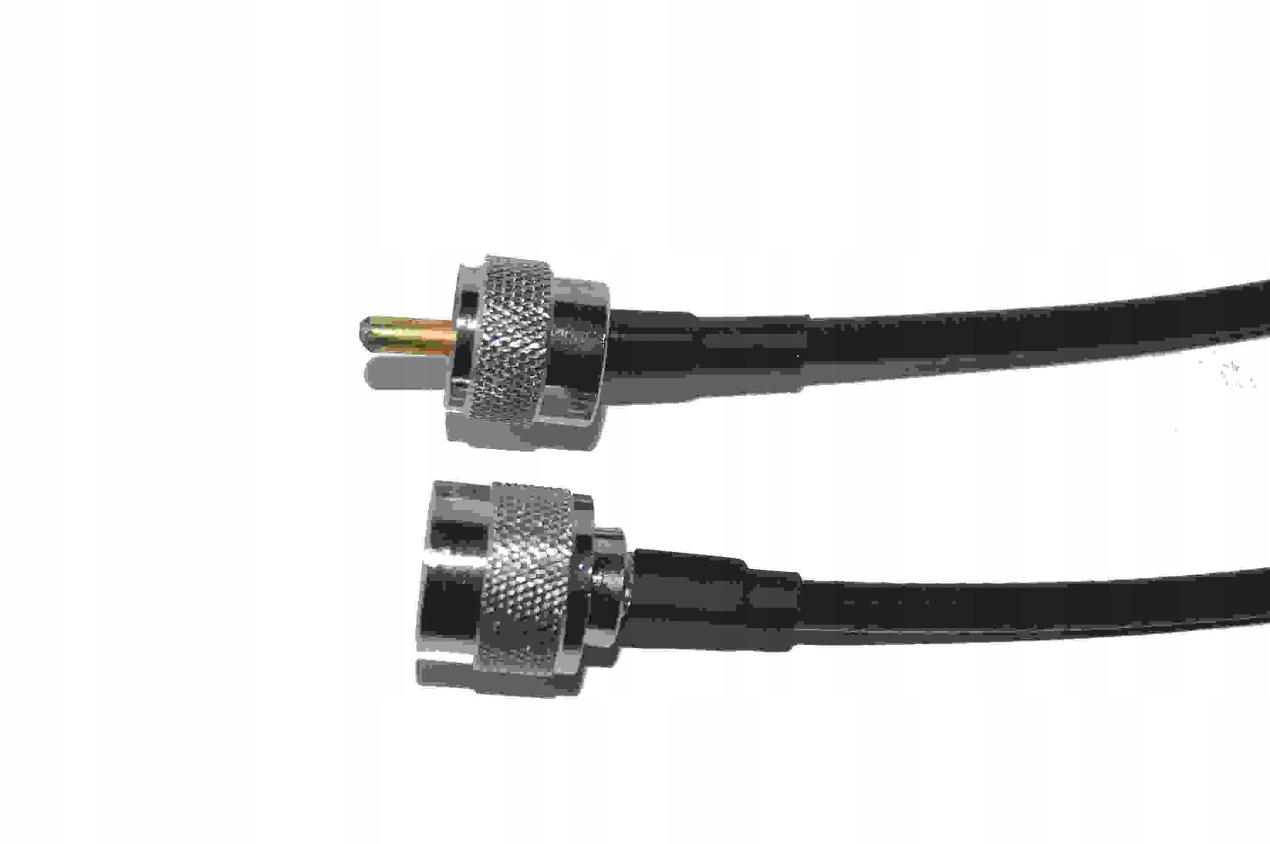Kabel wtyk N wtyk UC-1, przewód RG58 linka 50 om, 1,5m