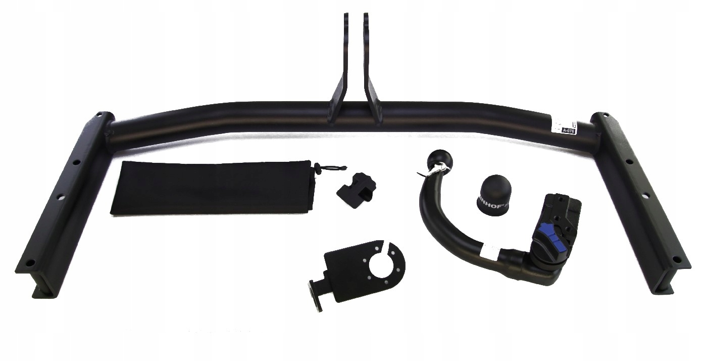 Hak holowniczy Wypinany do Audi A4 B7 Sedan 04-07 MODUŁ 13 PIN GRATIS Nowy Stan opakowania oryginalne