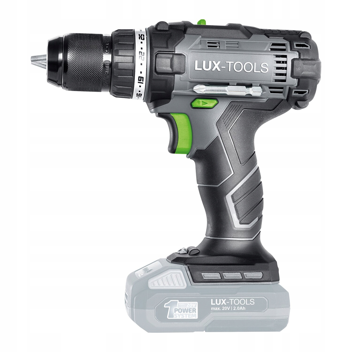 LUX-Tools Wiertarko-wkrętarka A-BS-20 Set akumulat Marka Lux Tools