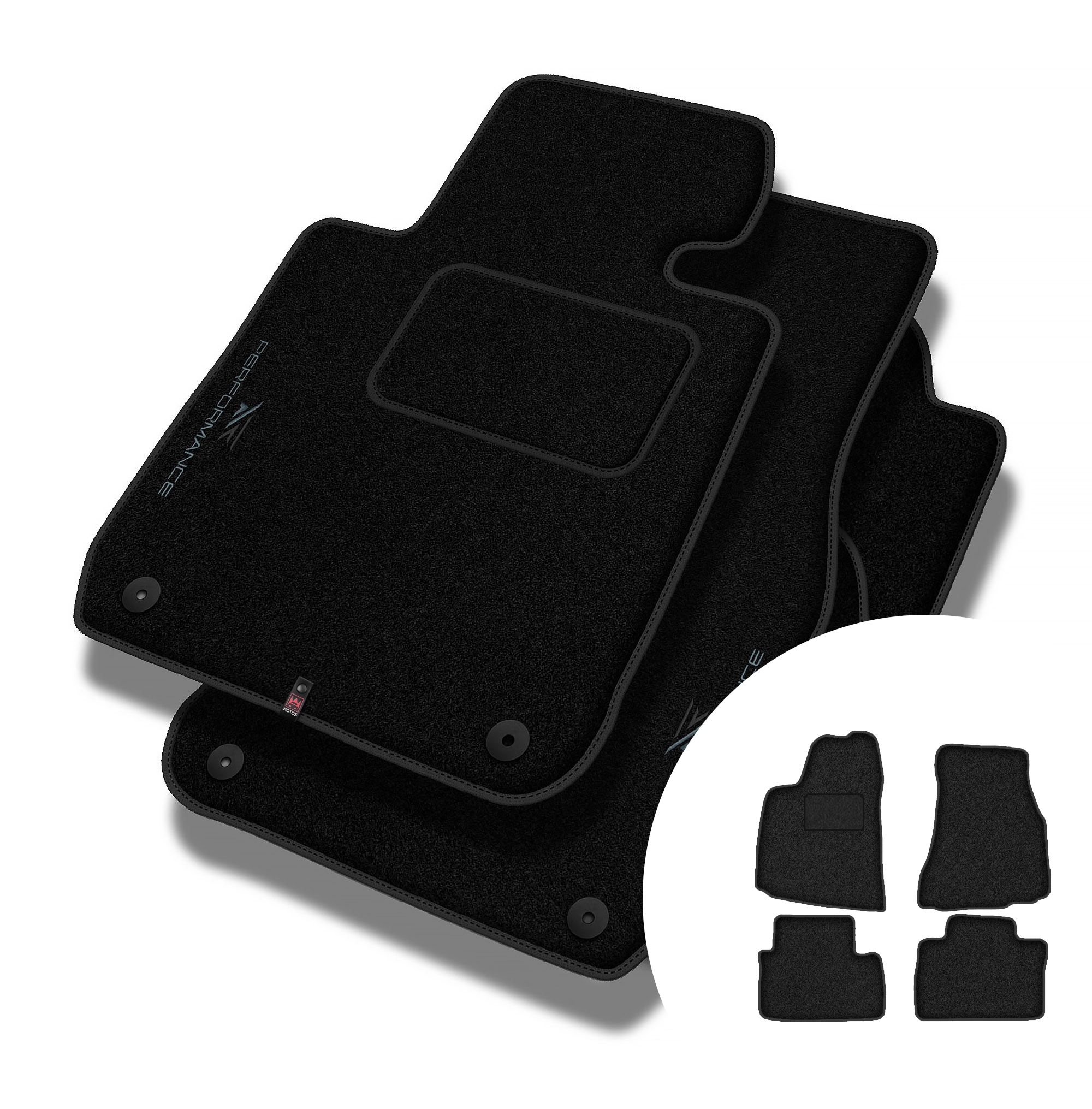 Velurové koberce Performance pro Chrysler 300 I 2004-2010