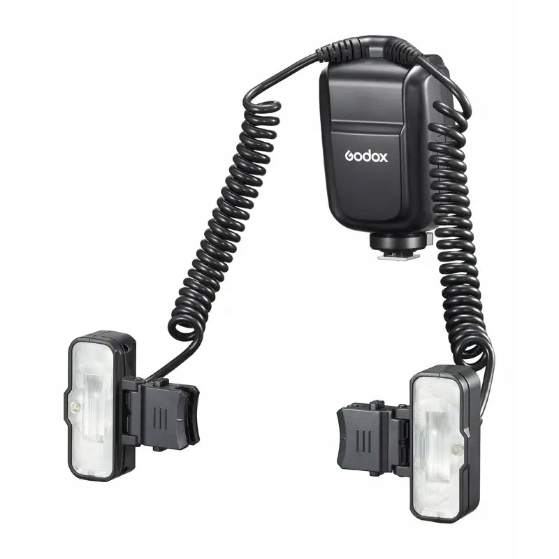 Lampa błyskowa makro z podwójną głowicą Godox Mf- T76 do Sony Godox