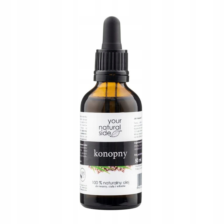 

Olej Konopny nierafinowany Organic 100% 50 ml