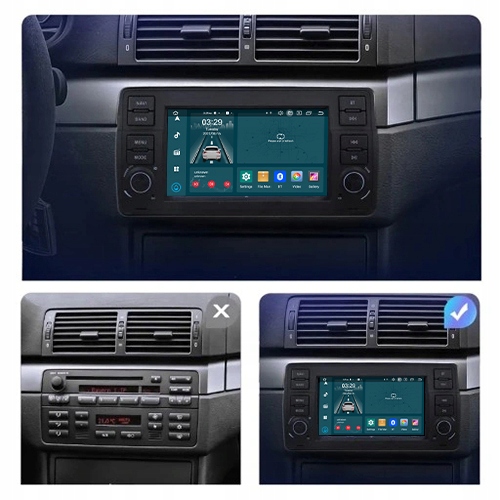 RADIO 2DIN ANDROID BMW 3ER E46 4/64 GB DSP CARPLAY Model 53ff3eca-898d