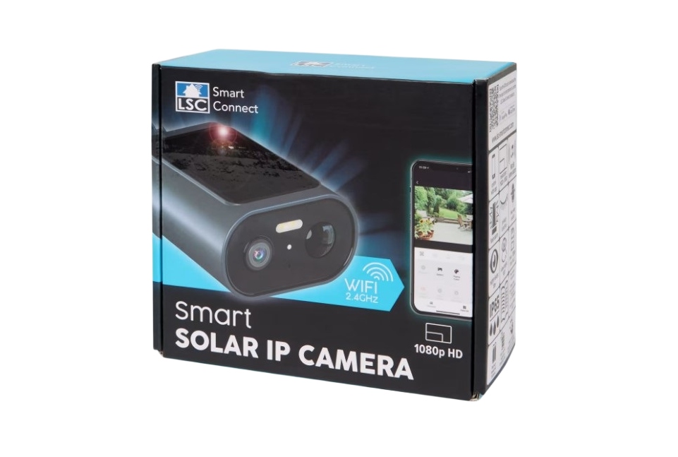 Kamera Ip zewnętrzna Lsc Smart Connect Solar Ip Camera 1080 Hd Wifi 2.4 GHz