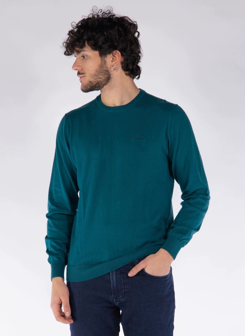 Guess Pánský svetr s kulatým výstřihem, velikost XXL