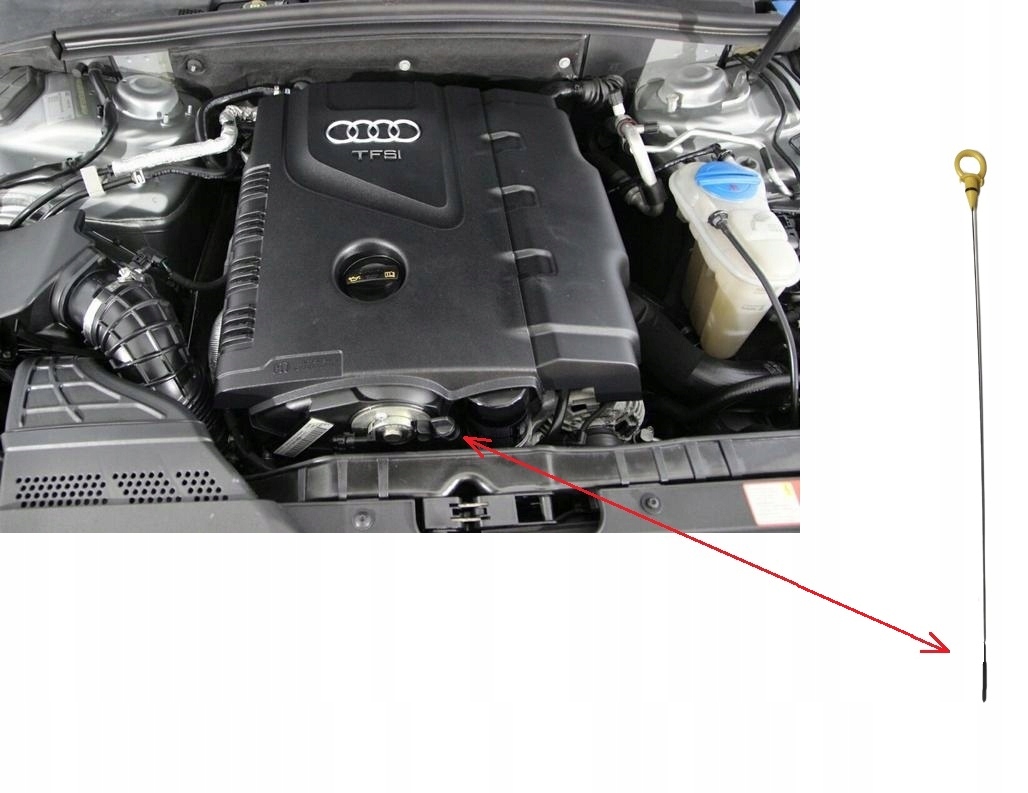 

Bagnet poziomu oleju 1.8 2.0 Tfsi Audi A4 A5 A6 Q5
