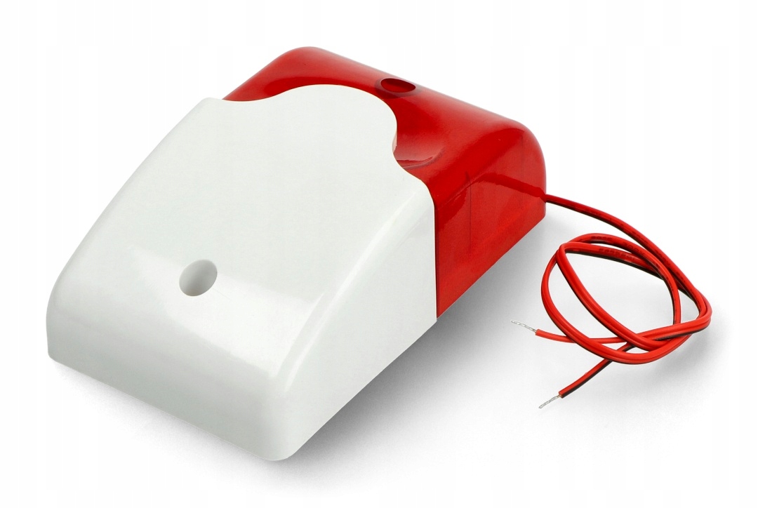 SYRENA ALARM WEWNĘTRZNY SYGNALIZATOR OPTYCZNO-AKUSTYCZNY LED 12V Marka Blow