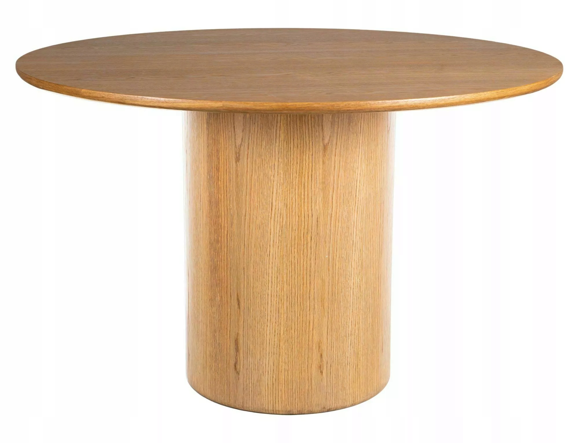 Okrągły Stół 120 Cm Dąb Naturalny Mdf Do Jadalni Top Rondo Signal