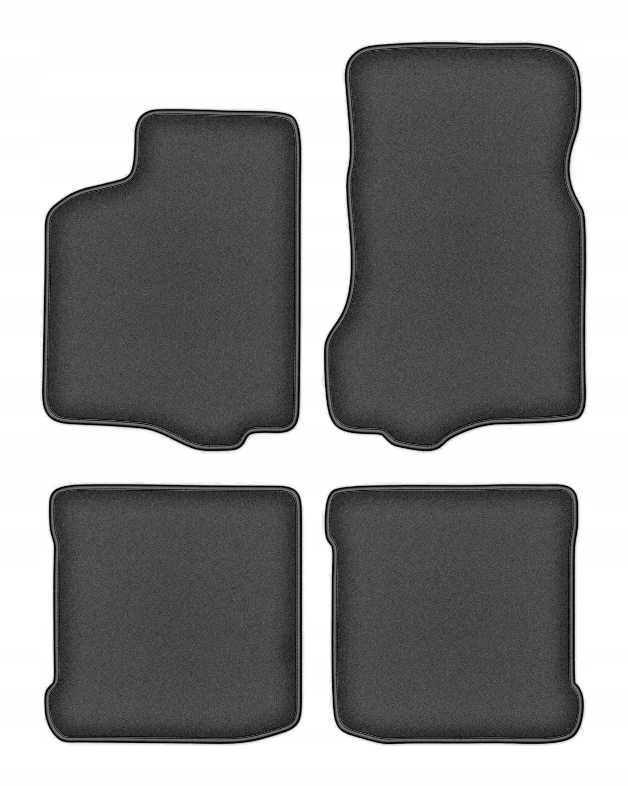 Velúrové autokoberce Premium 4 ks pre: Seat Ibiza II 1993-2001