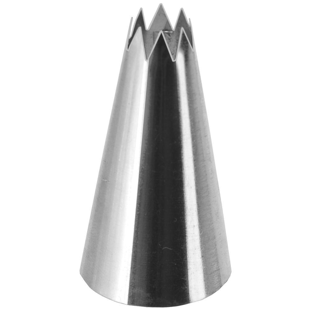 Tylka końcówka do dekoracji gwiazdka Kolor dominujący srebrny