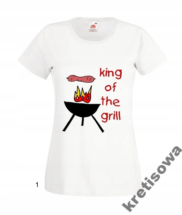 

Kolorowe Koszulki Kucharz Master Chef Grill Wzory