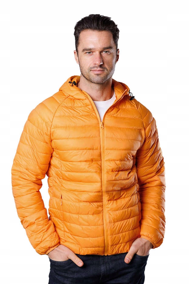 Pánská Bunda Kapuce HM112 Žlutá XL