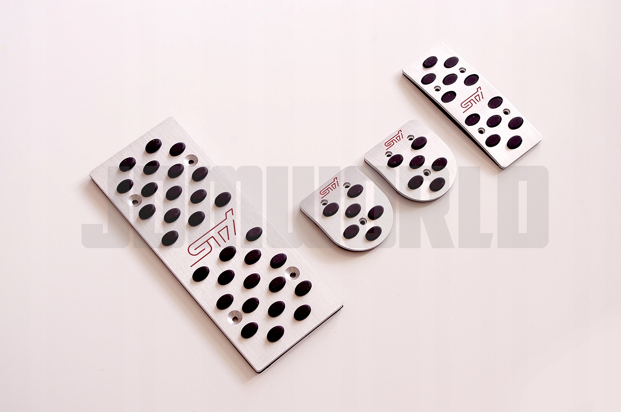 NAKŁADKI NA PEDAŁY SUBARU STI ALUMINIUM MANUAL EAN (GTIN) 6950550140456