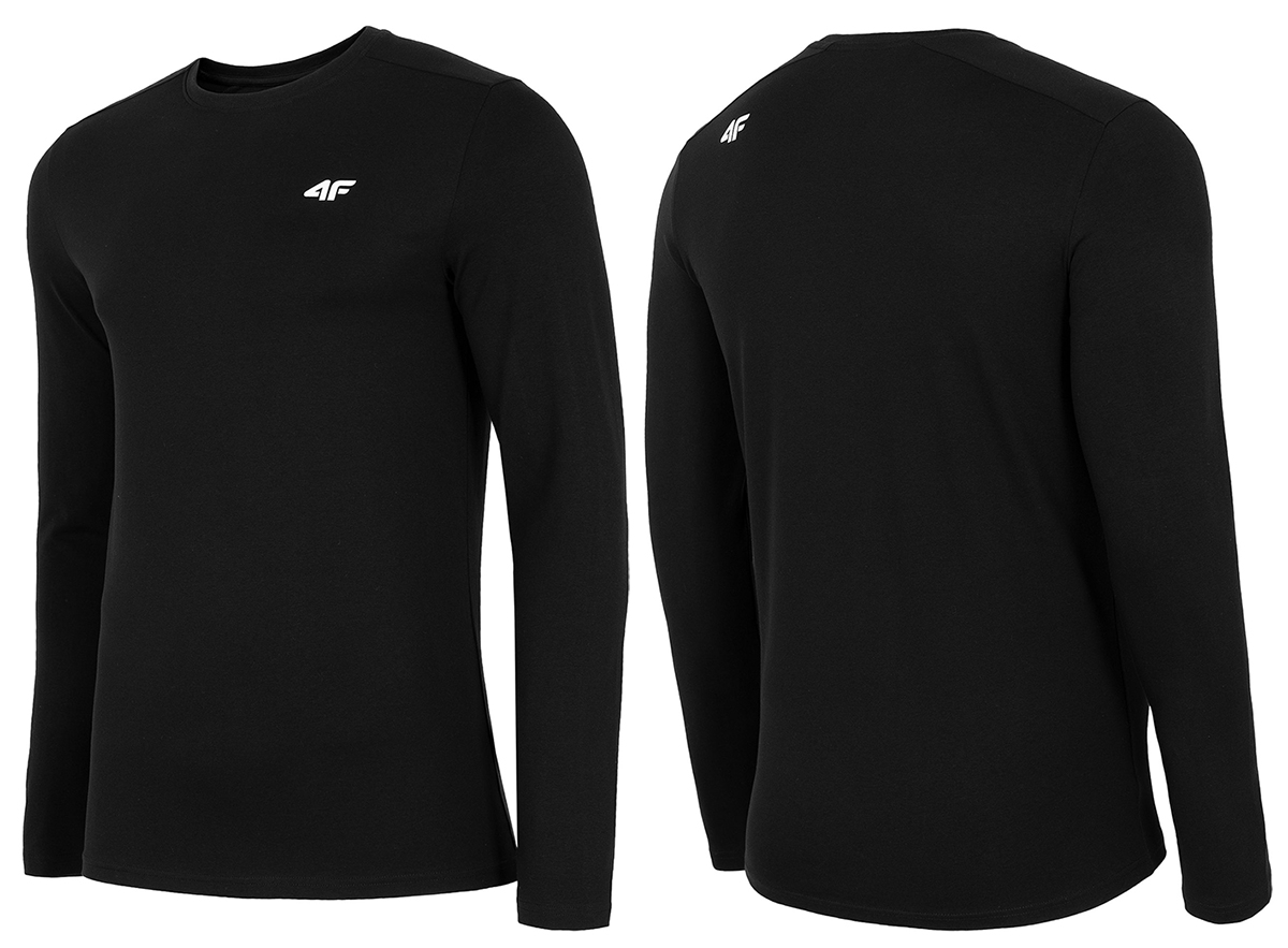 

4F Męska Koszulka Longsleeve TSML001 Bawełna XL