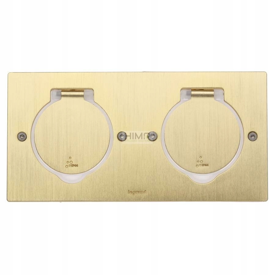 Dvojitá podlahová krytina Mosadz