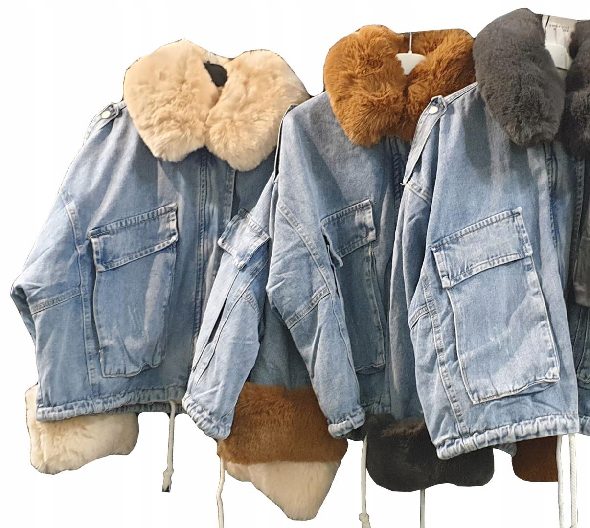 

Kurtka Jeansowa Z Futerkiem Katana Miś Futerko S/m